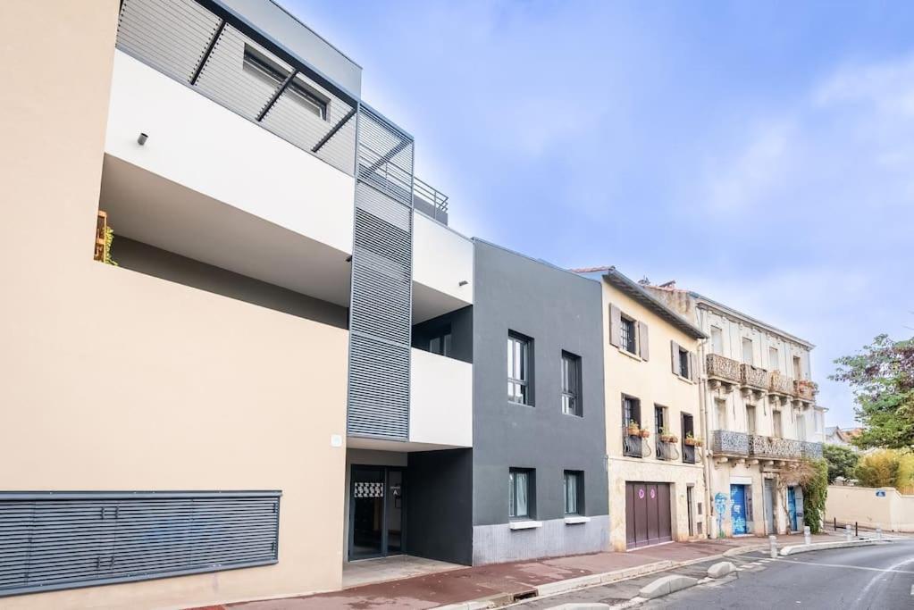 Le Barcelone, Beau T2, Clim, Terrasse,Centre Ville Montpellier Buitenkant foto